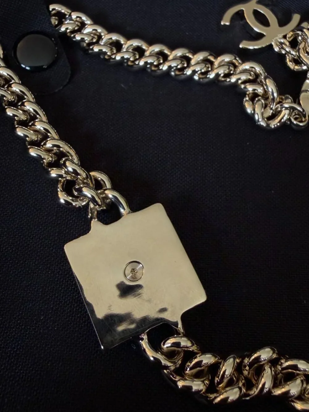 CHANEL 2023 23P Coco Mark Cube Choker Necklace, FULL SET, KEPT UNUSED